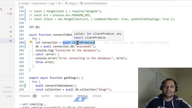 TypeError - lib mongodb - WEBPACK IMPORTED MODULE - default.db is not a function - Database error смотреть онлайн