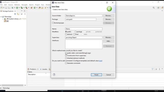 How to Create and Run Java program in Eclipse | Java Tutorial For Beginners #5 смотреть онлайн