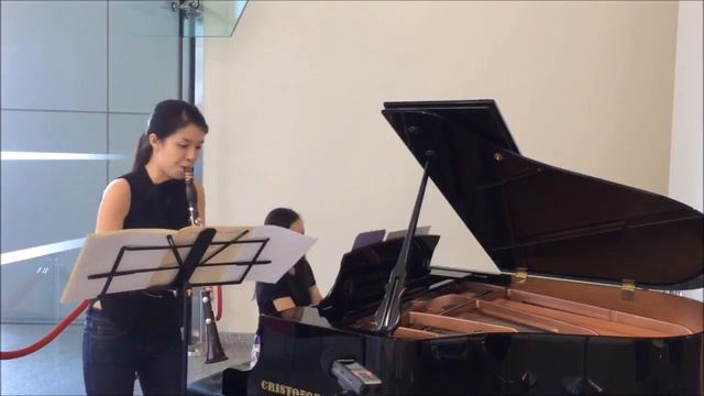 Camille Saint-Saëns - Clarinet Sonata in E-flat Op.167 (3rd & 4th Movement) смотреть онлайн