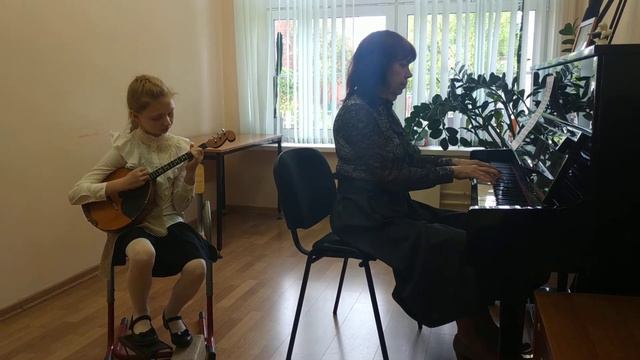 А. Гедике, "Танец", Берникова Василиса, 10 лет смотреть онлайн