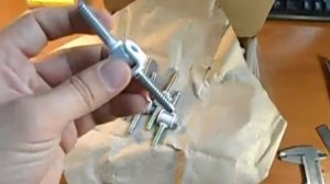 Петля ввертная ПВв-1. М8 полимер. цвет белый