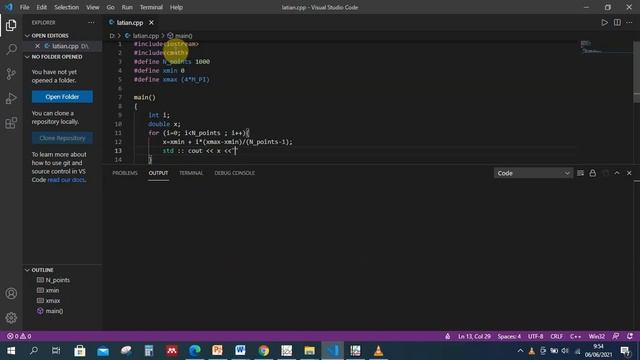 plotting sinx and cosx with c++ смотреть онлайн