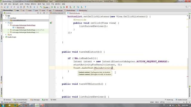 Android Application Development 15 Android Bluetooth смотреть онлайн