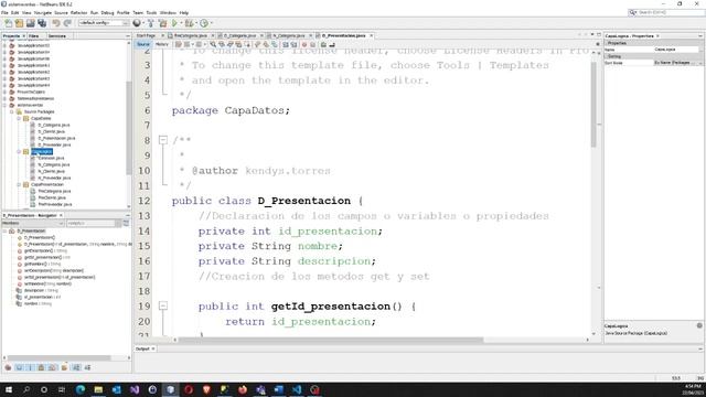 Java net beans sistema de venta capitulo 8 Procedimiento almacenado Presentacion clase de presentac смотреть онлайн
