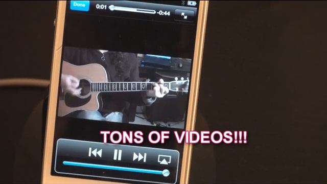 I Learn Guitar - iPhone and iPad multimedial course of guitar for beginners смотреть онлайн