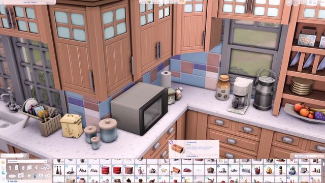 COPPERDALE MID-CENTURY FAMILY HOUSE ? The Sims 4 Speed Build смотреть онлайн