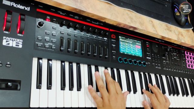 Bollywood Piano Tone - Roland FANTOM O6 смотреть онлайн