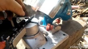 Станок для заточки цепей ,небольшой ремонт или доработка.