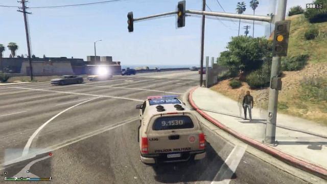 GTA V PMBA - POLÍCIA MILITAR EM PERSEGUIÇÃO A ÔNIBUS ROUBADO NA BAHIA | CHEVROLET S10 2022 смотреть онлайн