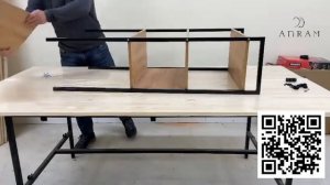 Видеоинструкция по сборке стеллажа Loft 120х56х31