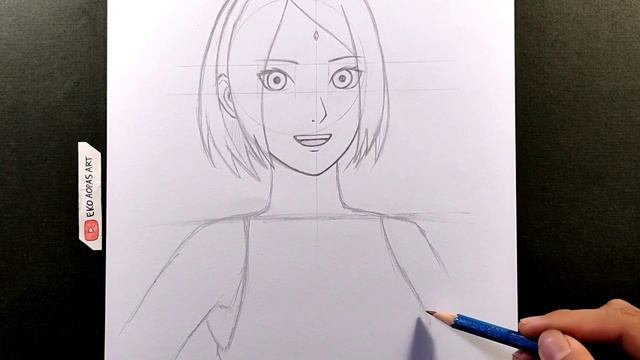 How to Draw Sakura Haruno - Boruto смотреть онлайн