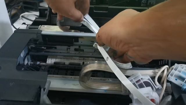 ปริ้นเตอร์ Epson สายแพรขาด หนูกัดสายแพร เปลี่ยนเองได้ смотреть онлайн