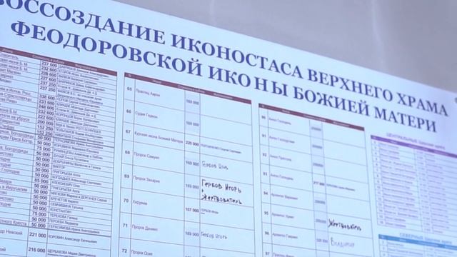 Восстанавливаем иконостас Феодоровского собора смотреть онлайн