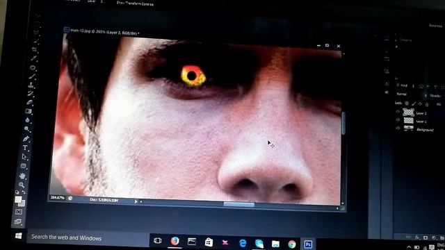 Eye Effect Photoshop tutorial!!!! смотреть онлайн