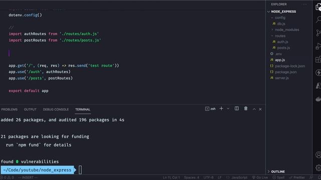 3 Node & Express - Connect MongoDB смотреть онлайн