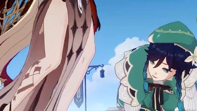 Venti genshin impact edits смотреть онлайн