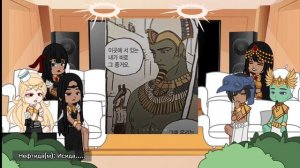 ||Ennead react to Seth||Реакция Эннеады на Сета||