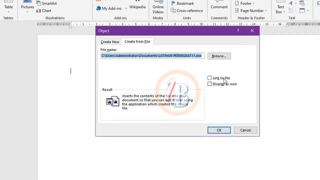 cara object linking and embedding | integrasi office смотреть онлайн