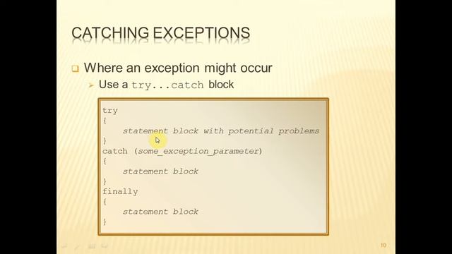 v15 Exceptions in Servlets смотреть онлайн