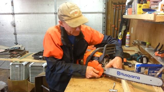 How to Install Bar & Chain on and Start your New Husqvarna Chainsaw смотреть онлайн