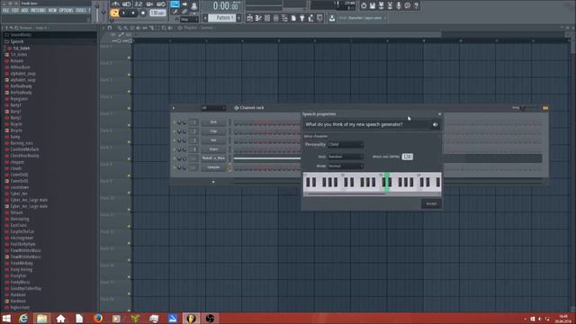 Using FL Studio 12's Speech Synthesizer - SDwS #12