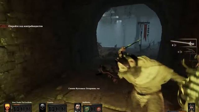 Warhammer End Times Vermintide прохождение контрабанда (Let's play smuggler run) смотреть онлайн