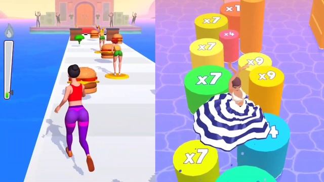 ▶️Hover Skirt ?Twerk Race 3D All Levels Gameplay Walkthrough Apk iOS Android Update K8SPOC game pla смотреть онлайн