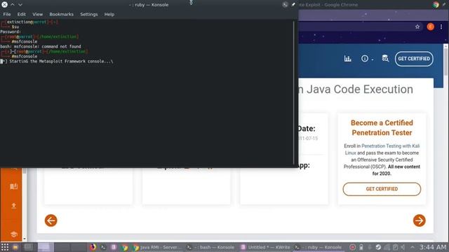 Exploiting Java RMI - Server Insecure Default Configuration Java Code Execution Port 1099 смотреть онлайн