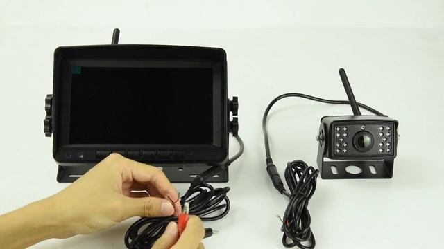 Backup Monitor 7'' BST-32G with recording function (A3006）installation+wiring+functions display смотреть онлайн