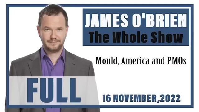 James O'Brien - The Whole Show: Mould, America and PMQs смотреть онлайн
