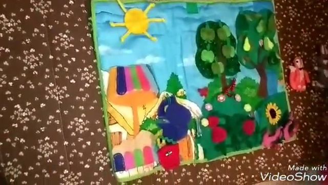 Развивающий коврик Лето немного игры