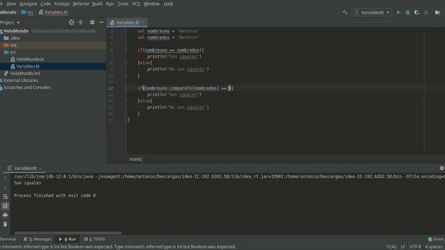 Comparar Strings | Curso básico de kotlin смотреть онлайн