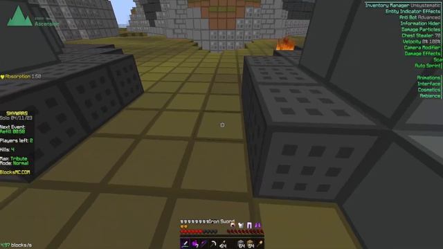 Cheating on BlocksMC with the new best FREE CLIENT! | Ascension Client смотреть онлайн