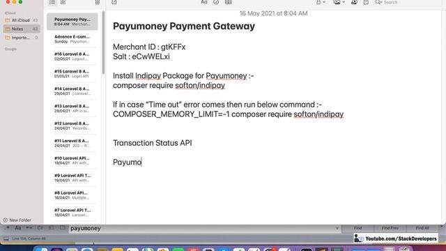 Integrate Payumoney in Laravel (III) | Integrate PayU Transaction Status API | Verify Transactions смотреть онлайн