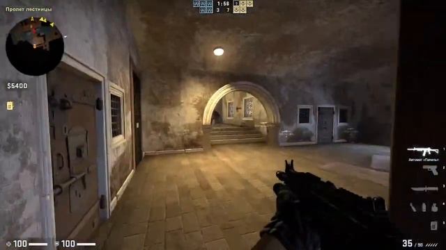 Мне купили пк! Играю в кс, тренировка с ботами смотреть онлайн