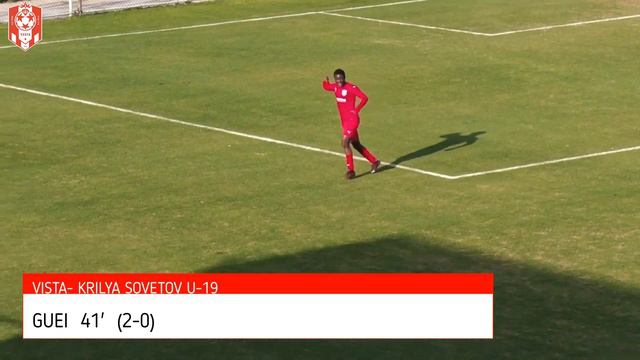 FDC VISTA 4-1 FC KRYLIA SOVETOV U-19 | HIGHLIGHTS смотреть онлайн