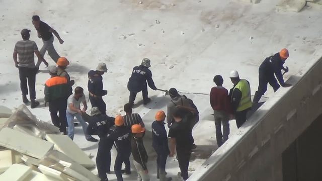 Возгорание на стройке ТРЦ РИО смотреть онлайн