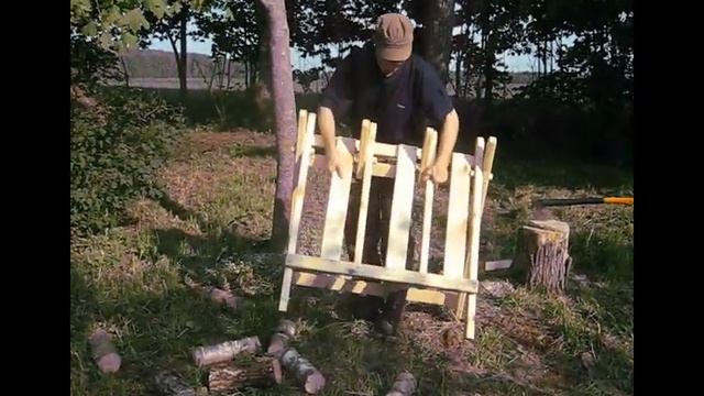 Козлы для пиления дров бензопилой смотреть онлайн