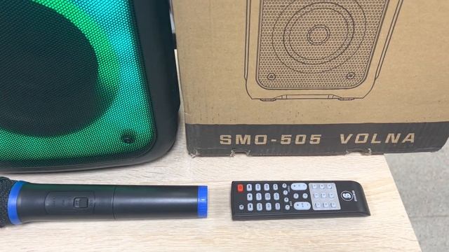 Портативная колонка shaswar SMO-505 смотреть онлайн