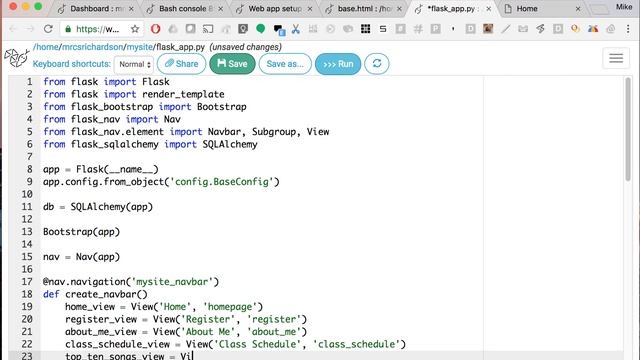 Flask Nav смотреть онлайн