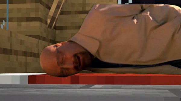 Walter White in Minecraft