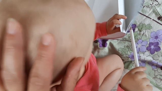 Занимаемся с малышом 11 месяцев. Рисование смотреть онлайн