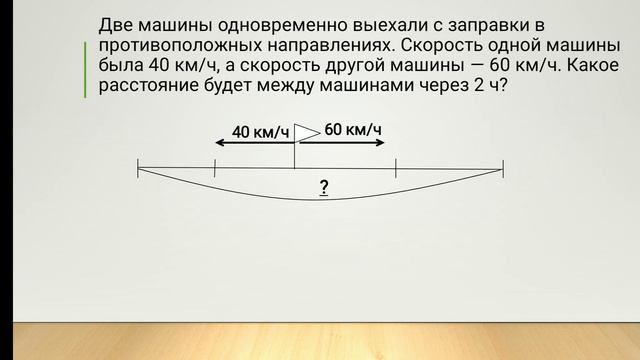 задачи на движение в противоположных направлениях часть 2 смотреть онлайн