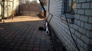 Двухосный трекер для солнечных панелей.