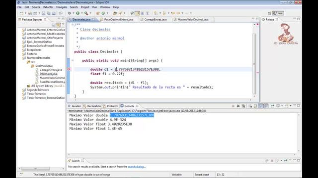 Aprende a programar en Java: Números decimales смотреть онлайн