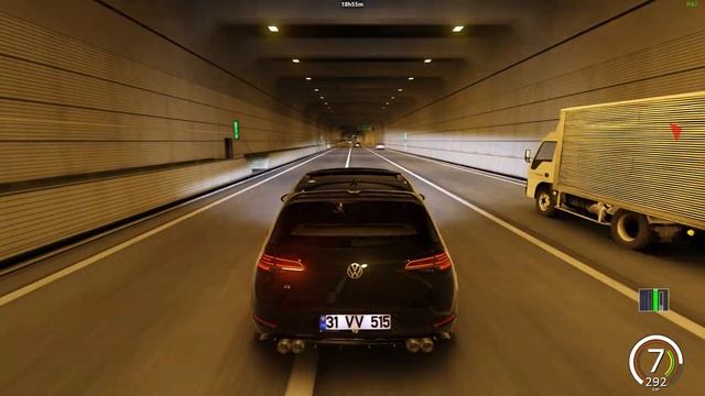 BLOK3 - Aklına Ben Gelicem - VW Golf 7.5 R Cutting Up - Assetto Corsa