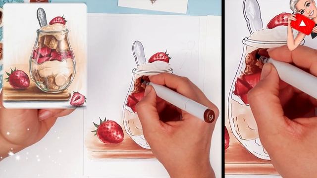 как НЕ НАДО рисовать спиртовыми маркерами | избегайте этих ошибок при рисовании смотреть онлайн