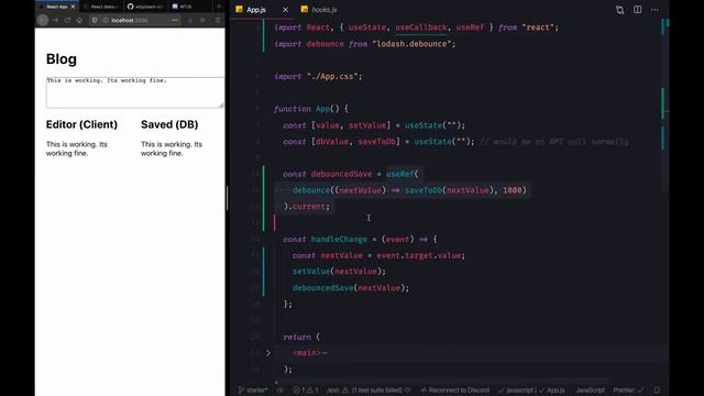 React Hooks • Debounce and Throttle (Part 2) смотреть онлайн