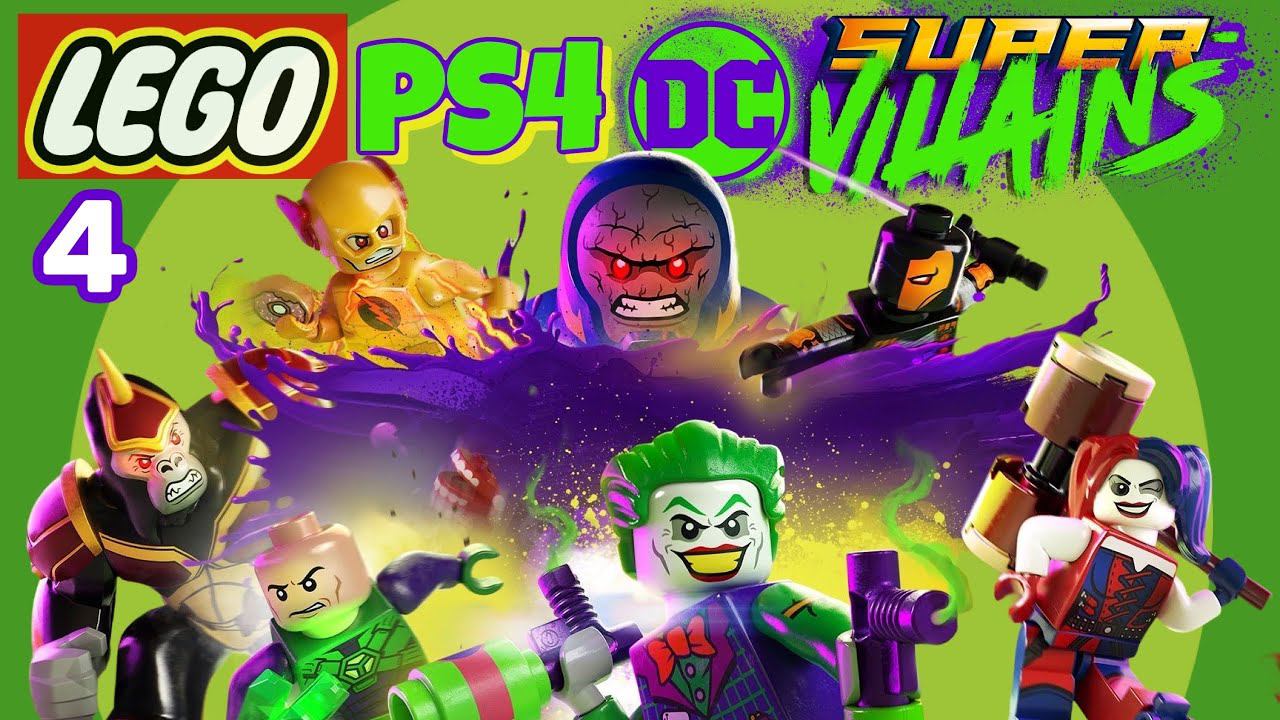 LEGO DC SUPER-VILLAINS PS4 Прохождение На Русском 4