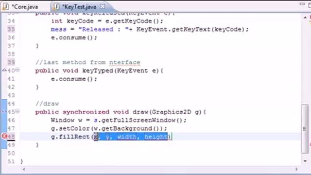 30 Java Game Development 30 Final Keyboard Input смотреть онлайн